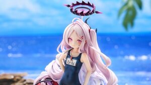 Hina from Blue Archive makes a splash with new swimsuit figure